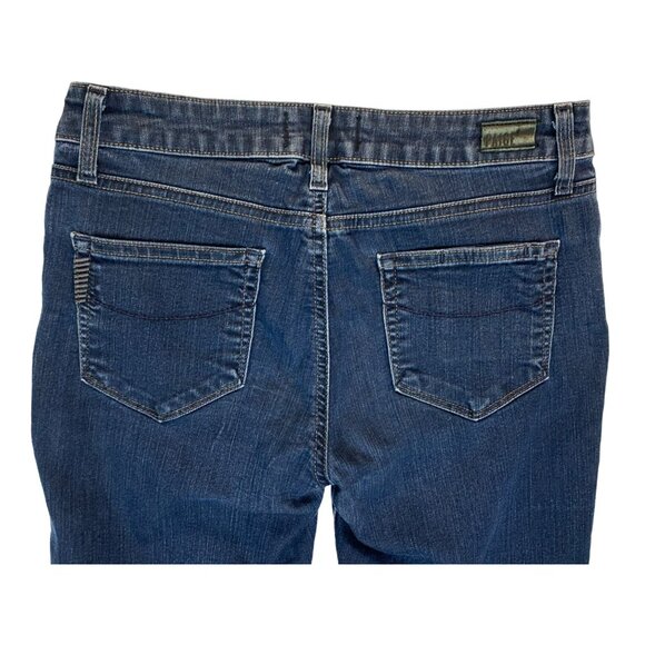 Paige Jeans Skyline Skinny 28 x 30 Dark Denim Stretch Los Angeles Comfortable! - Picture 9 of 10